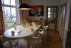 Vakantiehuis eetkamer